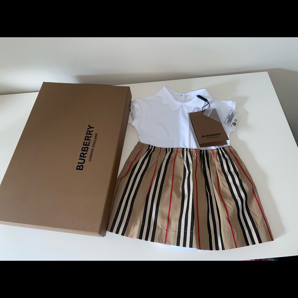Bugles Burberry midi dress